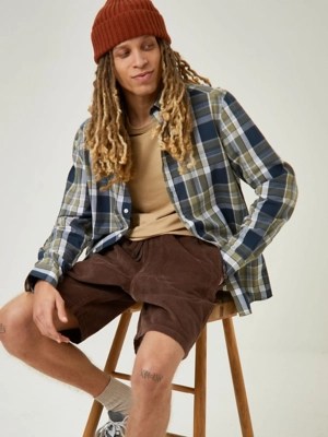 Brown Corduroy Shorts Men at ASDA