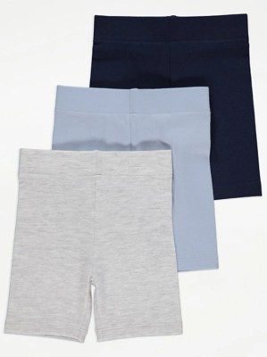 Cycling Shorts 3 Pack Baby at ASDA