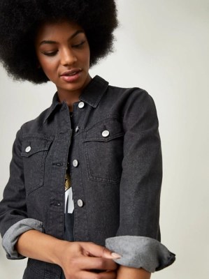Asda Black Denim Jacket sites.unimi.it