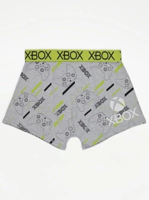 Xbox Logo Print Boxer Shorts Men at ASDA