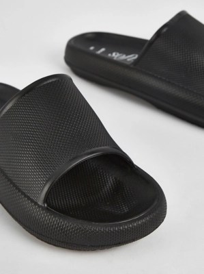 Black Squidgy Sliders Women at ASDA