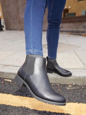 Black Chelsea Boots Women at ASDA