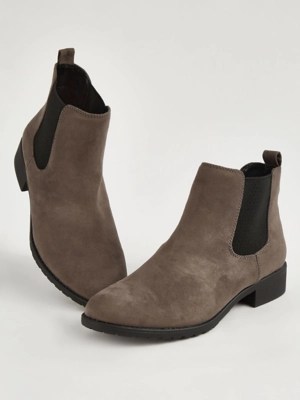 Grey Chelsea Boots Women at ASDA