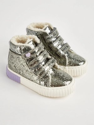 Girls Glitter High Tops atelieryuwa.ciao.jp