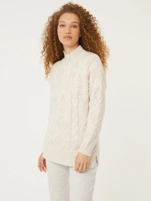 Sylvie Cable Longline Jumper