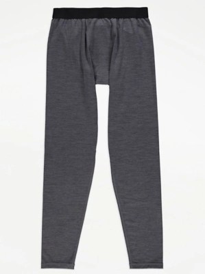 Grey Base Layer Long Johns Men at ASDA