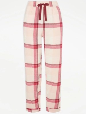 Cream Checked Woven Pyjama Bottoms Sale & Offers at ASDA