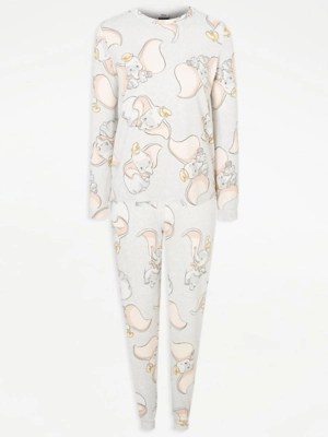 Disney Grey Dumbo Pyjamas Women at ASDA