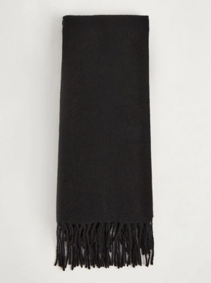 Black Knit Scarf Women at ASDA