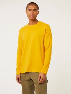 Ochre Basic Long Sleeve Jersey Top Men at ASDA