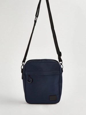 Navy Cross Body Bag Men at ASDA