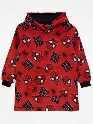 Marvel SpiderMan Fleece Snoodie Kids at ASDA