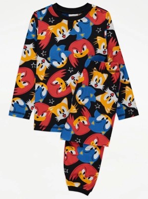 Sonic The Hedgehog Pyjamas Kids at ASDA