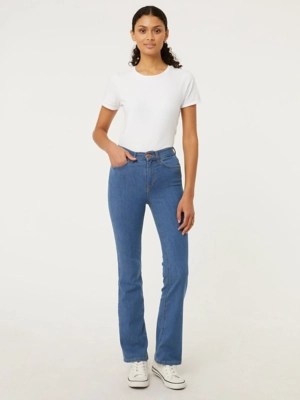 Blue Wonderfit Bootcut Jeans Women at ASDA