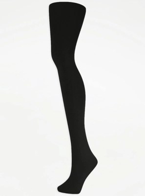 Black Fleece Lined Tights Women at ASDA