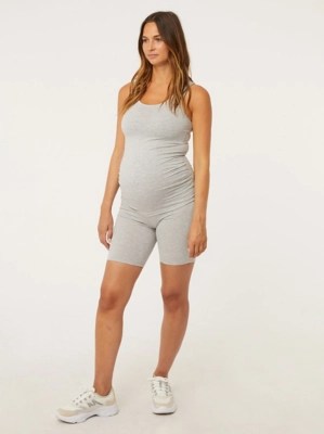 Maternity Basic Cycling Shorts 2 Pack Women at ASDA