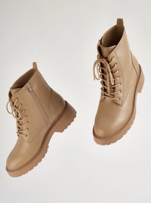 Beige Lace Up Boots Sale & Offers at ASDA