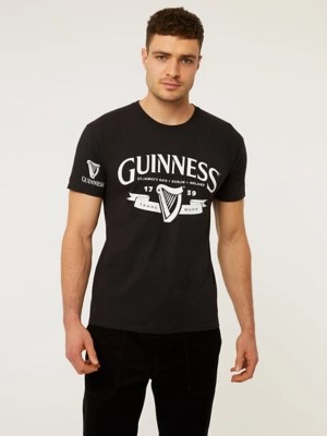 Guinness Black Graphic TShirt Men at ASDA