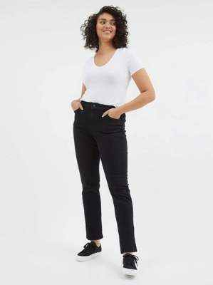 Black Ultimate Slim Leg Jeans Women at ASDA