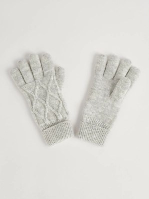 Grey Thinsulate Gloves Women at ASDA