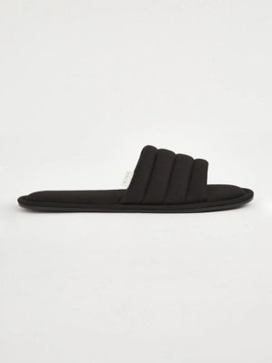 Black Slider Slippers Women at ASDA