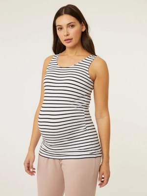 Maternity Stripe Vest Women at ASDA