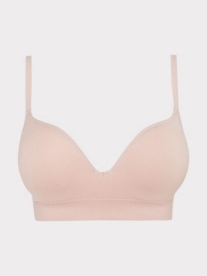 Pink 2 Sizes Bigger Plunge Bra Women at ASDA