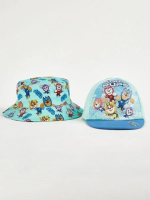 PAW Patrol Aqua Pups Bucket Hat and Cap Set Kids at ASDA