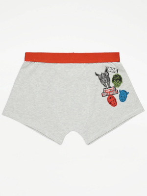 Marvel Superheroes Trunk Boxer Shorts Men at ASDA