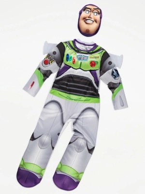 Disney Toy Story Buzz Lightyear Fancy Dress Costume Kids at ASDA
