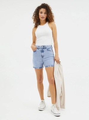 Skye Light Wash Denim Shorts Women at ASDA