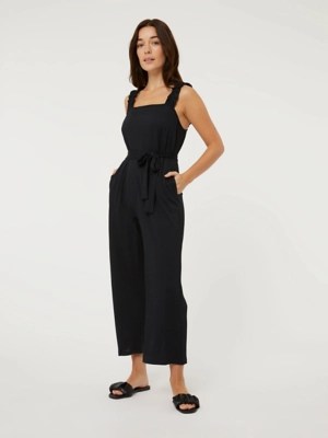 Black Jersey Jumpsuit Women at ASDA