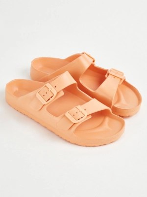 Coral Double Buckle Sandals Women at ASDA