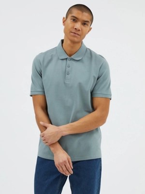 Mint Plain Polo Top Men at ASDA