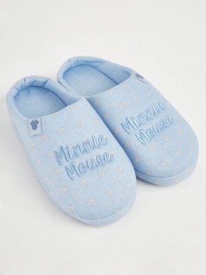 Disney Minnie Mouse Floral Mule Slippers Women at ASDA