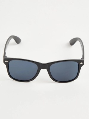 Black Plain Sunglasses Kids at ASDA