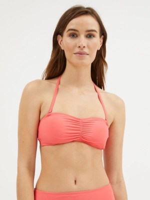 Pink Halterneck Bandeau Bikini Top Women at ASDA