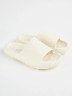 Cream Squidgy Sliders Women at ASDA