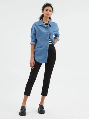 Skye Black Cropped Jeans Women at ASDA