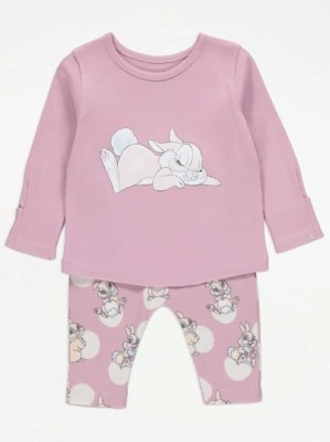Disney Miss Bunny Character Print Pyjamas Baby at ASDA