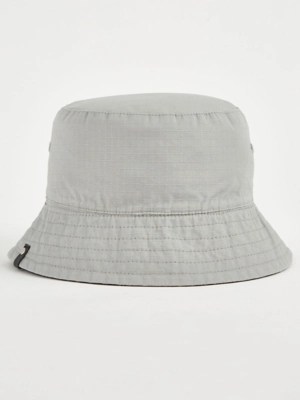 Grey Reversible Bucket Hat Men at ASDA