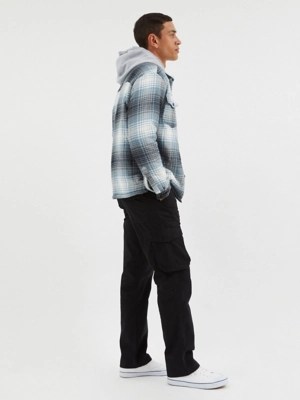 Black Cargo Trousers Men at ASDA