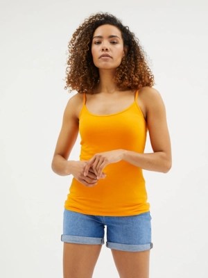 Orange Strappy Cami Top Women at ASDA