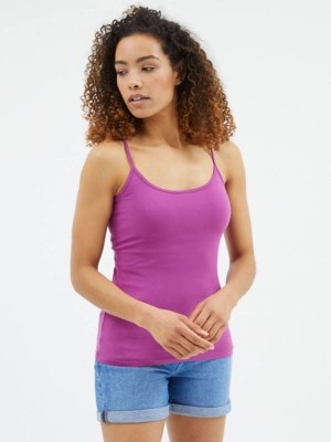 Purple Strappy Cami Top Women at ASDA