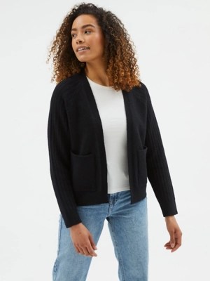 Black Knitted Cardigan Women at ASDA