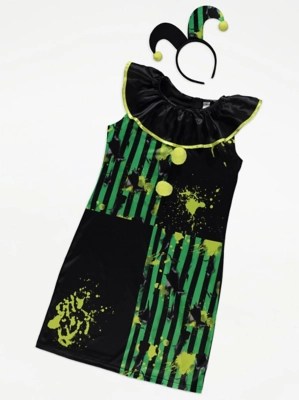 Clown Matching Adults Halloween Family Fancy Dress Costume Women