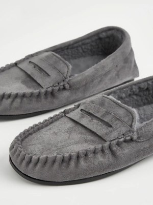 Asda Mens Moccasin Slippers Hotsell