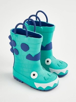 Aqua Dinosaur Wellington Boots Kids at ASDA