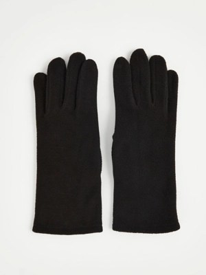 Black Fleece Gloves Women at ASDA