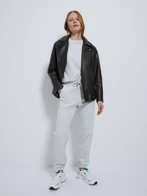 Grey Fleece Lined Joggers Women at ASDA